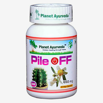 Planet Ayurveda Pile OFF capsules tegen aambeien en spataderen