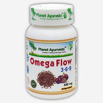 Planet Ayurveda Omega Flow 3-6-9 capsules
