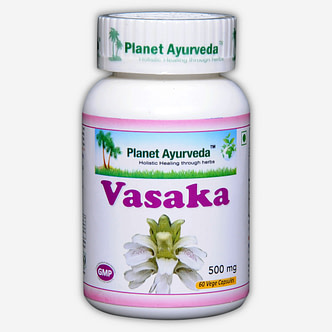 Planet Ayurveda Vasaka capsules bevorderen een gezond ademhalingssysteem en hebben een verlichtende werking op de luchtwegen.