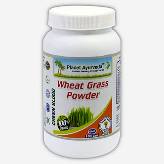 Planet Ayurveda Wheat Grass Powder (Tarwegras poeder)