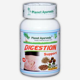 Planet Ayurveda Digestion Support capsules. Voor ondersteuning bij complexe spijsverteringsproblemen.